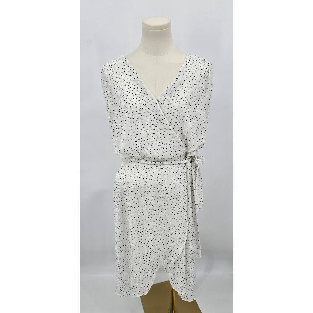Gilli Flowy Sleeve Overwrap Mini Dress